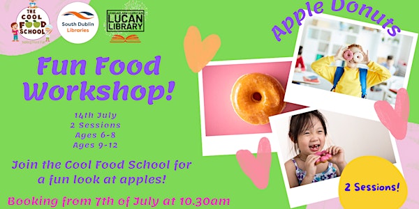 Fun Food Workshop for Ages 6-8
