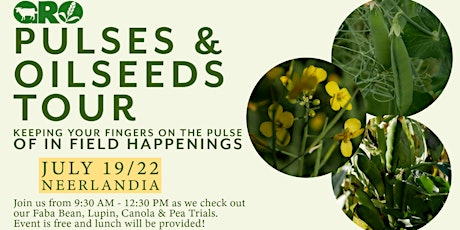 Pulses & Oilseeds Tour tickets