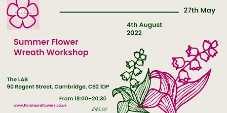 Summer Flower Wreath Workshop tickets