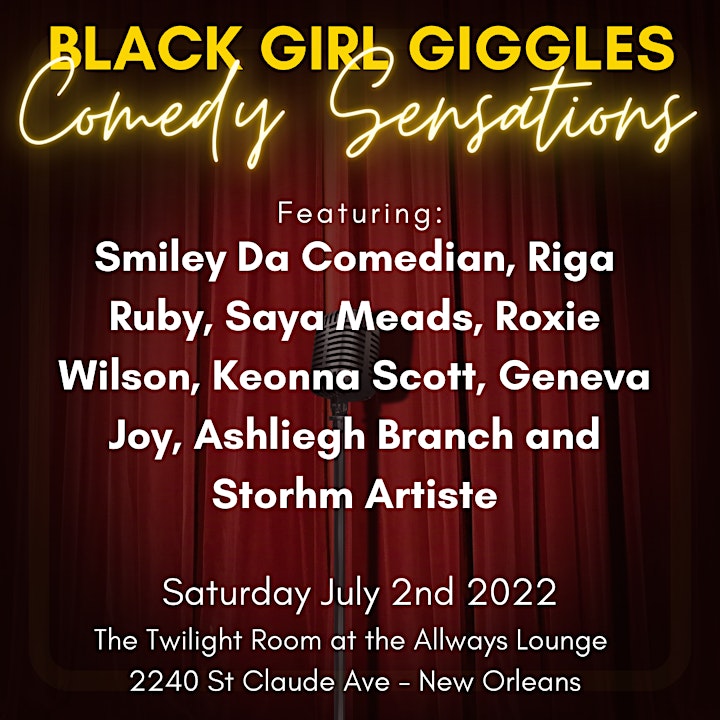Black Girl Giggles Comedy Sensations! image