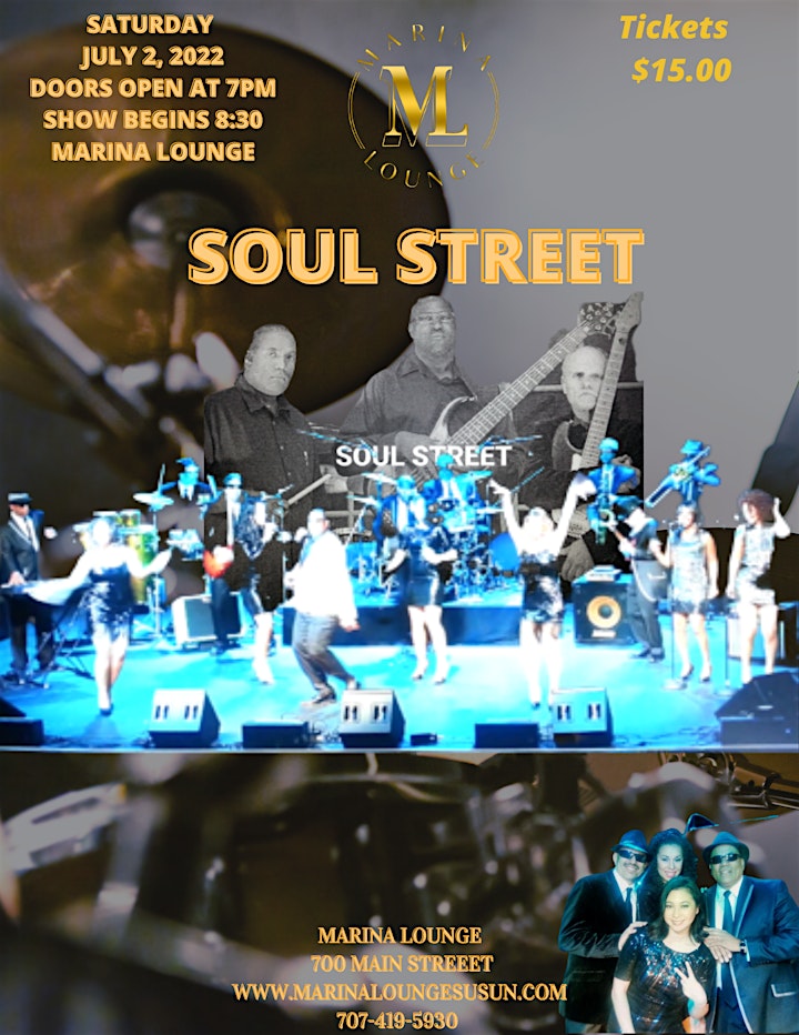 Marina Lounge Presents Soul Street Band image