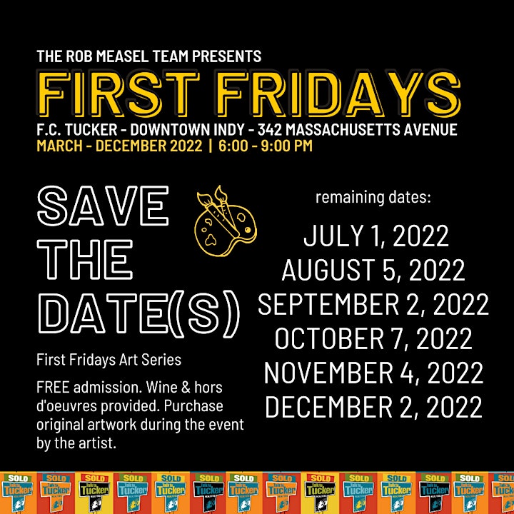 First Friday Series @F.C. Tucker feat. local artists by the Rob Measel Team image