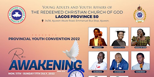 RE-AWAKENING - RCCG LP50 PROVINCIAL YOUTH CONVENTION 2022