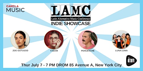 LAMC / Indie Showcase presented by Canela Music tickets