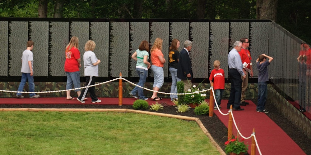 The Moving Wall- Vietnam Veterans Memorial