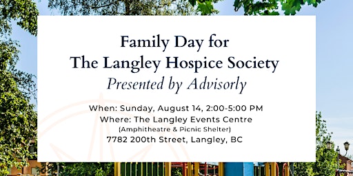 Family Day for The Langley Hospice Society