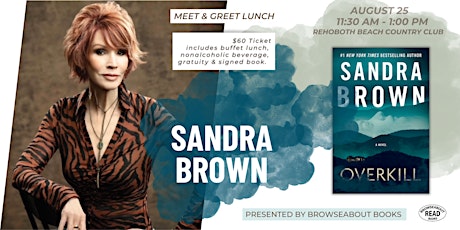 Author Luncheon with Sandra Brown tickets