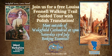 Wakefield Artist, Louisa Fennell Walking Trail with Polish Translation