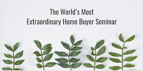 The World's Most Extraordinary (Online) Home Buyer Seminar