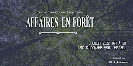 Affaires en forêt tickets