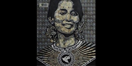 Art in Focus: Zwe Yan Naing, "Portrait of Aung San Suu Kyi"