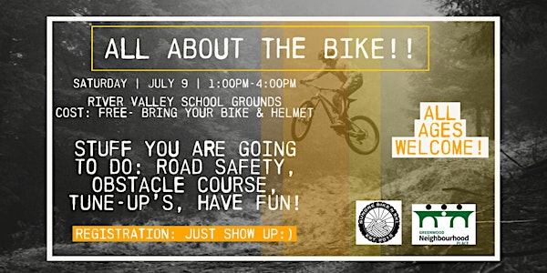 All About The Bike! For All Ages!