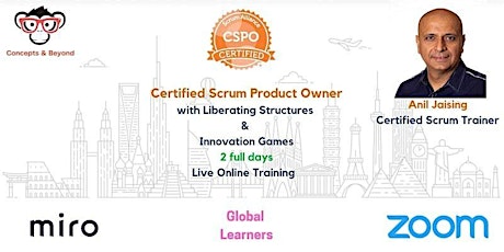 Certified Scrum Product Owner (CSPO) Will RUN Live Online | San Diego