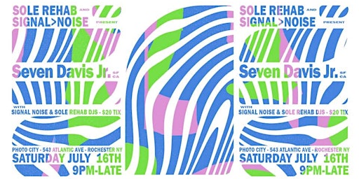 Sole Rehab  Signal > Noise present ROC Pride w/ Seven Davis Jr.