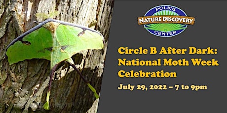 Circle B After Dark: National Moth Week Celebration