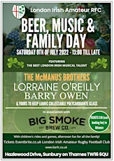 London Irish Amateur RFC Beer, Music & Family Day tickets