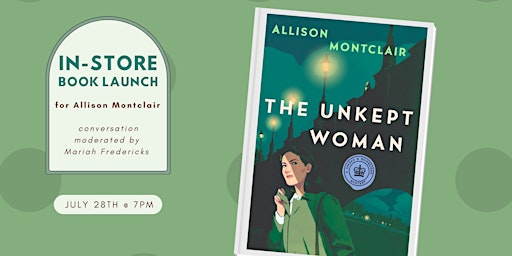 Book Launch with Allison Montclair