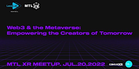 Web3 et le métavers : le pouvoir aux créateurs de demain ! tickets