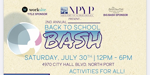 2nd Annual Back to School Bash