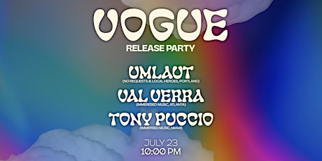 Vogue Release Party tickets