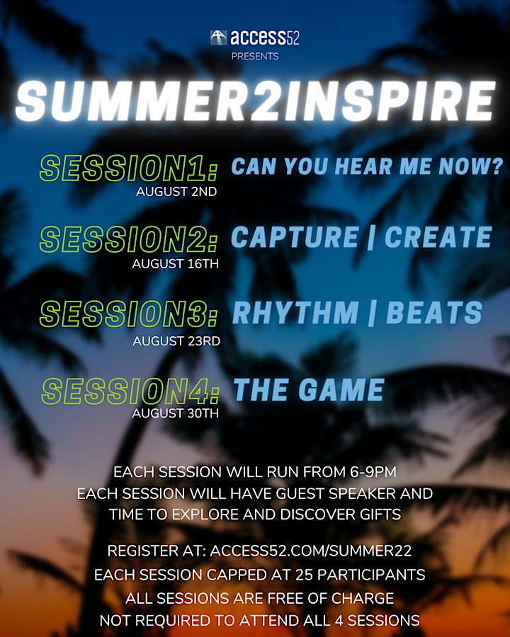 SUMMER2INSPIRE - S1: CAN YOU HEAR ME NOW? image