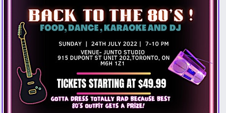 Back To the 80's Party! tickets