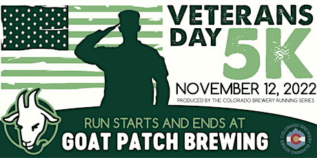Veterans Day 5k @ Goat Patch Brewing | 2022 CO Brewery Running Series tickets