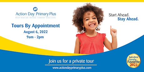 Tours By Appointment - Action Day Primary Plus Amber Elementary tickets