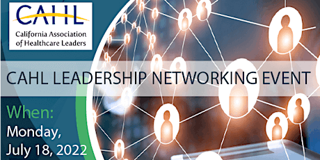 CAHL Leadership Networking Event Tickets