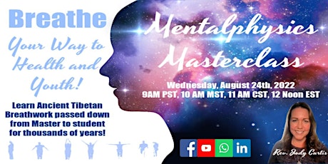 Mentalphysics Masterclass August 24th, 2022 primary image