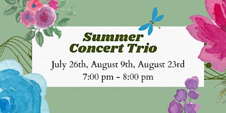 St. Augustine's Summer Concert Trio tickets