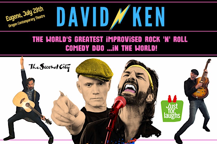 David and Ken! An improvised comedy show and rock concert! CANCELLED image