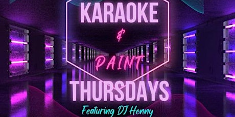 Karaoke & Paint Thursdays @ Amahle tickets