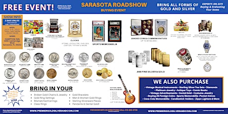 SARASOTA | BUYING EVENT | ROADSHOW- WE ARE BUYING!! tickets