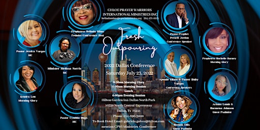 Chloe Prayer Warriors International Ministries Fresh Outpouring Conference