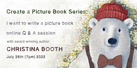Create a Picture Book Series:  I want to write a picture book online Q & A tickets