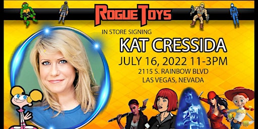 Kat Cressida In Store Signing