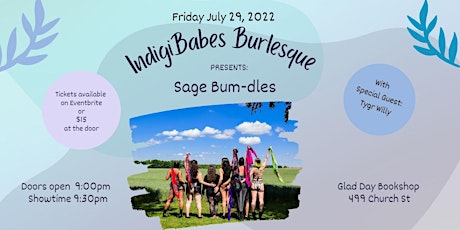 IndigiBabes Burlesque Presents Sage Bum-dles tickets