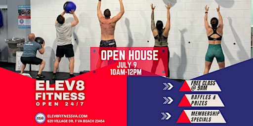 ELEV8 FITNESS OPEN HOUSE & FREE CLASS