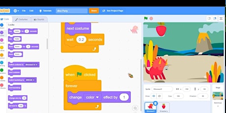 Intro to coding with Scratch Online (Age 7-8)July2022 Session B tickets