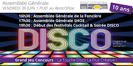 Image principale de Assemblée Générale SHOE - 10 ans