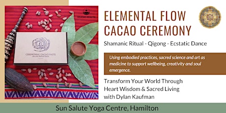 Hamilton - Elemental Flow Cacao Ceremony - 30th July tickets