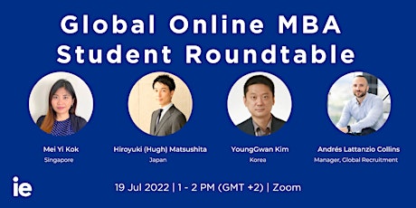 Global Online MBA Student Roundtable - APAC Edition tickets