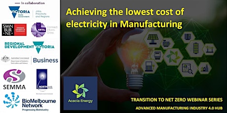 Achieving the lowest cost of electricity in Manufacturing