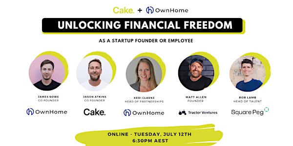 Unlocking financial freedom as a Startup Founder or Employee.