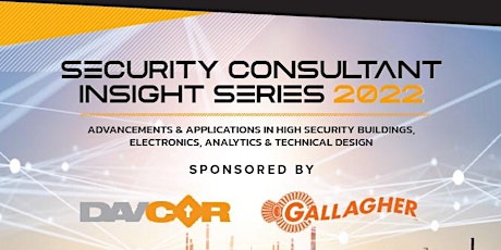 Security Consultant Insights Series 2022 tickets