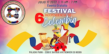6th Colombian Independence Festival tickets