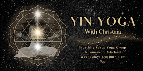 Yin Yoga with Christina in Newmarket, Auckland tickets