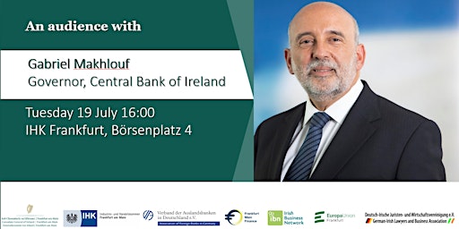 An audience with Gabriel Makhlouf, Governor of the Central Bank of Ireland