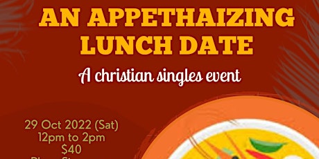 An AppeTHAIzing Lunch Date tickets
